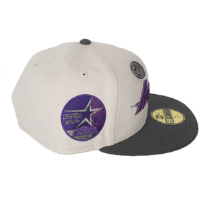 New Era Houston Astros 35 Years 59Fifty Fitted - (Stone/Dark Graphite)