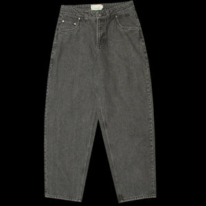Dime Baggy Denim Pants - Knowtomatic Black