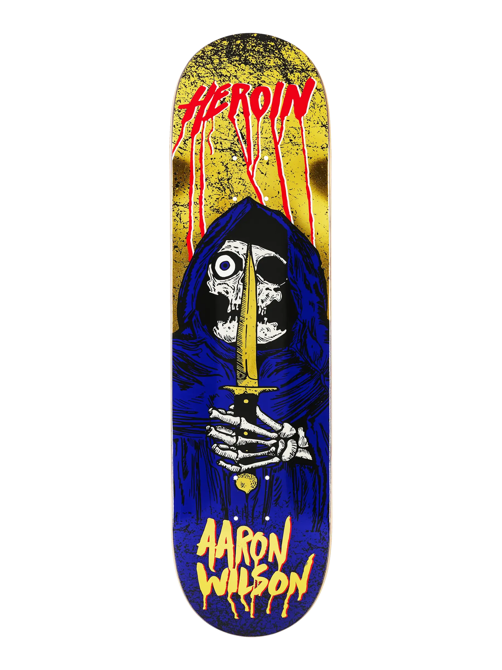 Heroin Wilson KO2 Skull Priest Deck - 8.5