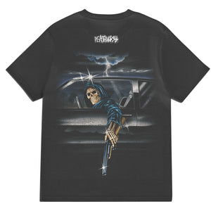 Deathwish Samborgini Reaper Garment Dyed T-Shirt - (Black)