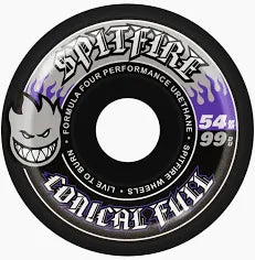 Spitfire F4 99d Conical Full Black - (54mm)